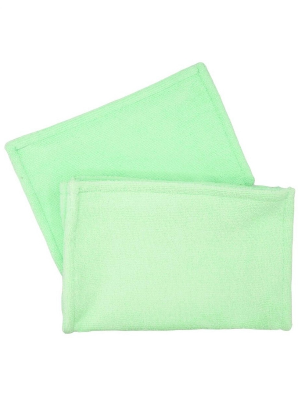 Ulta Bright Green Terry Cosmetic Bags - Bundle of 2 - Picture 1 of 6